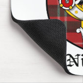 Nisbet Clan Crest Badge Tartan Muismat (Hoek)