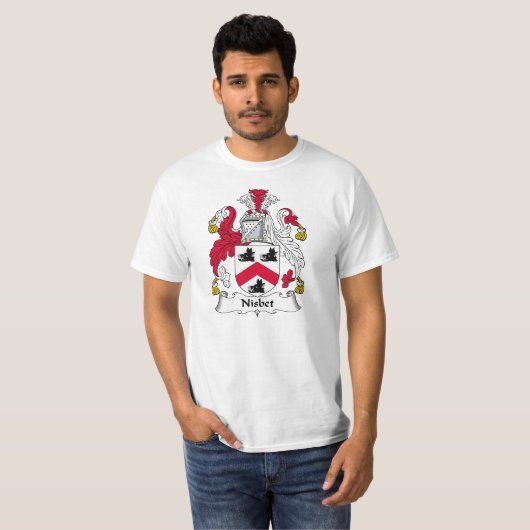 Nisbet Family Crest T-shirt (Voorkant volledig)