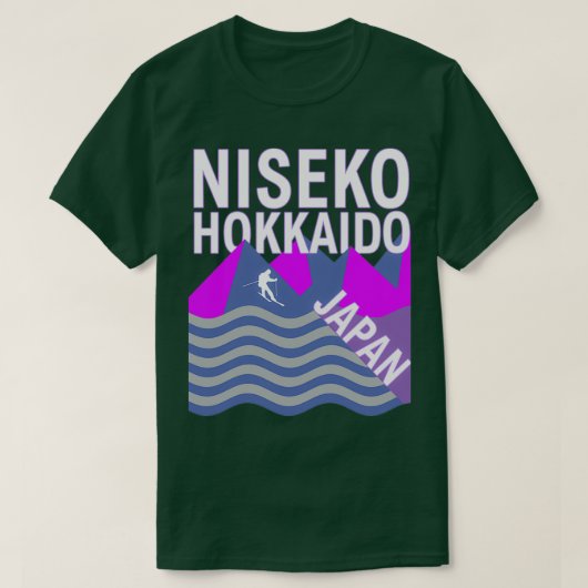 Niseko Hokkaido Island T-shirt (Design voorkant)