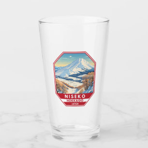 Niseko Hokkaido Japan Winter Reizen Kunst Vintage Glas