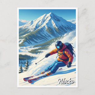 Niseko Japan Hokkaido Skiën Briefkaart
