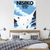 Niseko Japan ski print (Insitu (Slaapkamer))