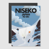 Niseko Japan ski print (Voorkant / Achterkant)