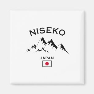 Niseko Japan Ski Resort Hokkaido Japanse Berg Magneet