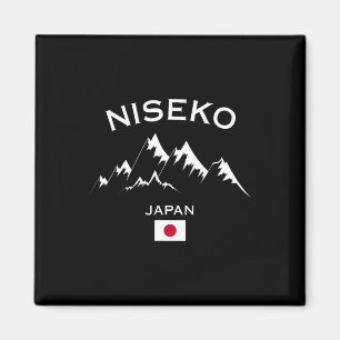 Niseko Japan Ski Resort Hokkaido Japanse Berg Magneet