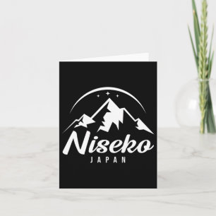 Niseko Japan Ski Resort Skiën Snowboarding Kaart