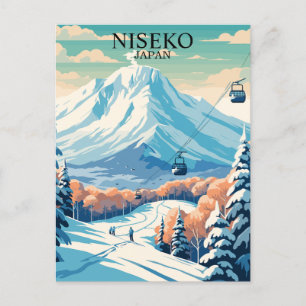 Niseko, Japan: Skiën Reizen  Briefkaart