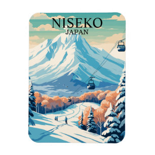 Niseko Japan Skiën Reizen Magneet