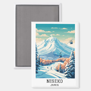 Niseko Japan Winterreizen Magneet