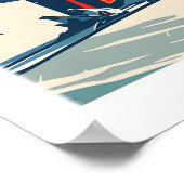 Niseko Reisposter - Japan 1 Poster (Hoek)