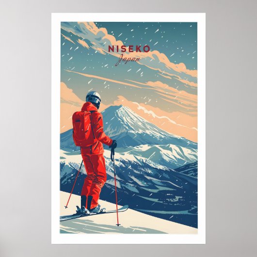 Niseko Reisposter - Japan 1 Poster (Voorkant)