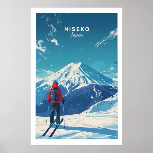 Niseko Reisprint - Japan 1 Poster (Voorkant)