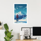 Niseko Reisprint - Japan 1 Poster (Thuiskantoor)