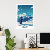 Niseko Ski-poster - Japan 1 Poster (Thuiskantoor)