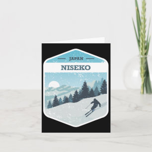 Niseko Ski Resort Japan Hokkaido Island Snowboardi Kaart