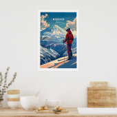 Niseko Wandkunst - Japan 1 Poster (Keuken)