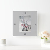 **NISH GNOME CHRISTMAS BESTUREN** KLOOK VIERKANTE KLOK (Huis)