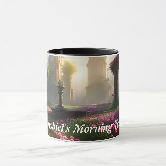 Nishiet's Morning Tea Gepersonaliseerd  Mok (Midden)