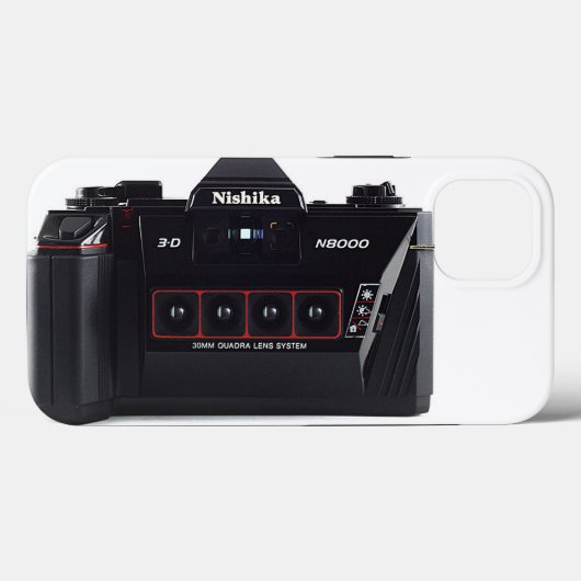 Nishika 3-D N8000 camera Case-Mate iPhone Case (Achterkant (horizontaal))