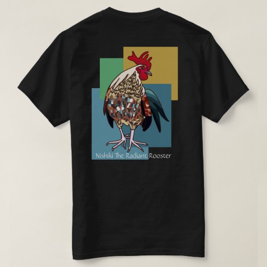 NISHIKI The Rooster T-Shirt (Design achterkant)