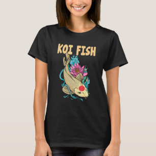 Nishikigoi Japanse traditionele koi vis koi vis T-shirt