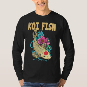Nishikigoi Japanse traditionele koi vis koi vis T-shirt