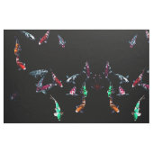 Nishikigoi Koi Coloration Fishes Stof (Fat Quarter)