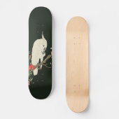 Nishimura White Cockatau Asian Art Print Skateboar Skateboard (Voorkant)