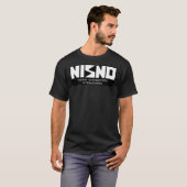 NISNO Initial D NISMO Old Logo Spoof White Classic T-shirt (Voorkant volledig)