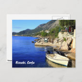 Nissaki, Corfu Briefkaart (Voorkant / Achterkant)