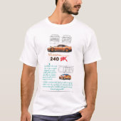 Nissan 240 t-shirt (Voorkant)