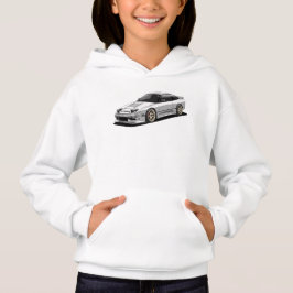 Nissan 240sx handgetekende kunst