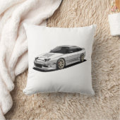Nissan 240sx handgetekende kunst kussen (Deken)