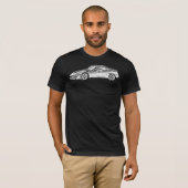 Nissan 300ZX Dark T-Shirt (Voorkant volledig)