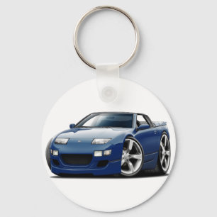 Nissan 300ZX Dk Blue Convertible Sleutelhanger