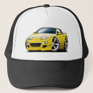 Nissan 300ZX Geel Converteerbaar Trucker Pet