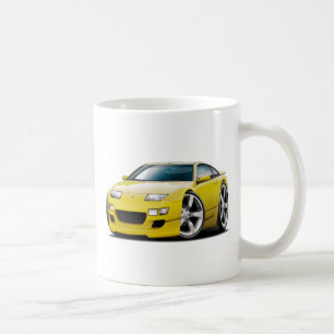 Nissan 300ZX gele auto Koffiemok