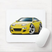 Nissan 300ZX gele auto Muismat (Met muis)