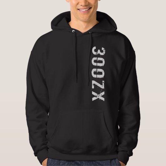 Nissan 300ZX Vert Apparel Hoodie (Voorkant)