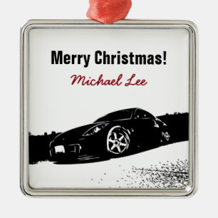 Nissan 350Z front stance Metalen Ornament