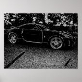 Nissan 350z poster (Voorkant)
