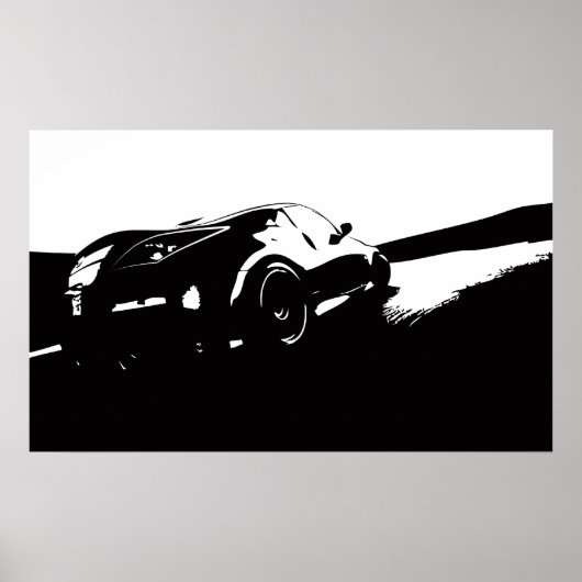 Nissan 350z poster (Voorkant)