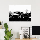 Nissan 350Z Poster (Thuiskantoor)