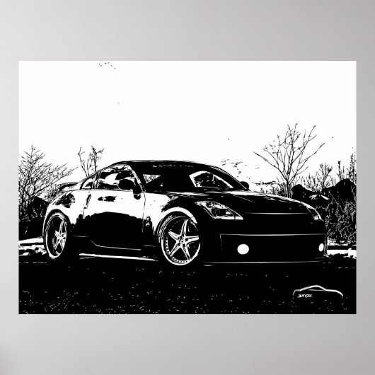 Nissan 350Z Poster (Voorkant)
