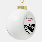 Nissan 350Z Rolling Shot Keramische Bal Ornament (Links)