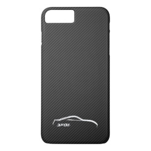 Nissan 350Z White Silhouette Logo iPhone 8/7 Plus Hoesje