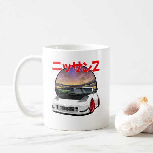 Nissan 350Z (Z33) Koffiemok (Met donut)