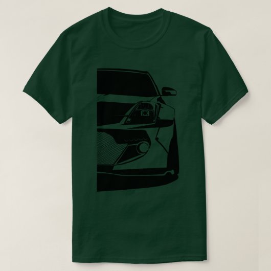 Nissan 350Z Z33 Rocket Bunny Front Uitzicht T-shirt (Design voorkant)