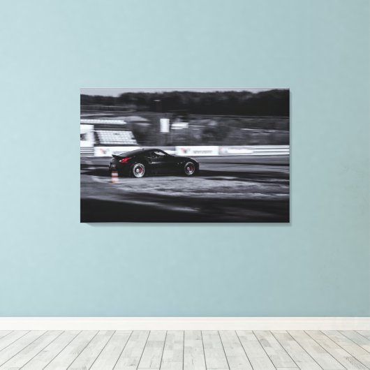 Nissan 370Z Canvas Afdruk (Insitu (Houten vloer))