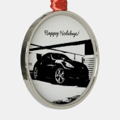 Nissan 370Z Metalen Ornament (Rechts)